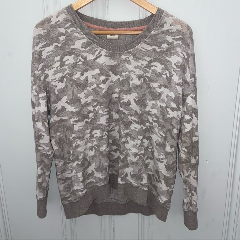 Good Hart Matilda Jane Taupe Camo Sweater